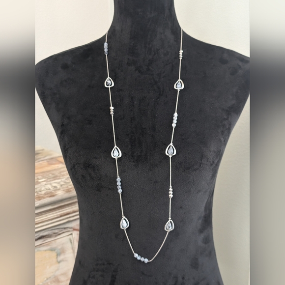 NWT Chico's Convertible Long Necklace - Picture 1 of 9